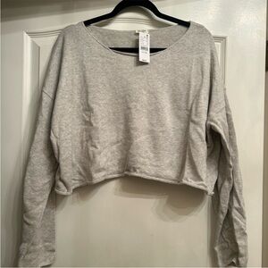 John Galt Cropped Sweatshirt